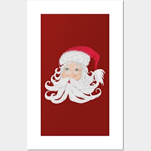 Santa Claus Posters and Art